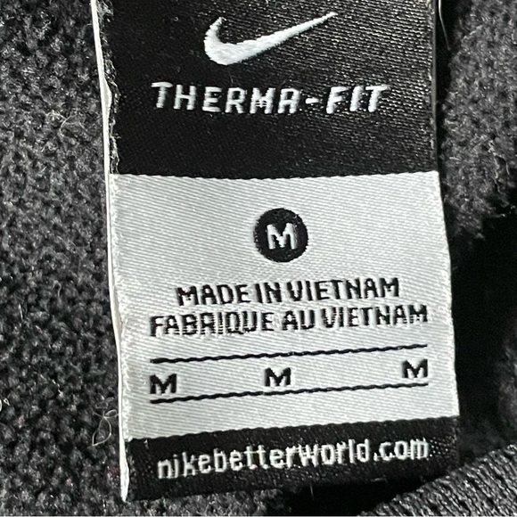 Nike Ohio State Black Therma Fit Logo Fleece Pullover Hoodie 47167 - Picture 13 of 14